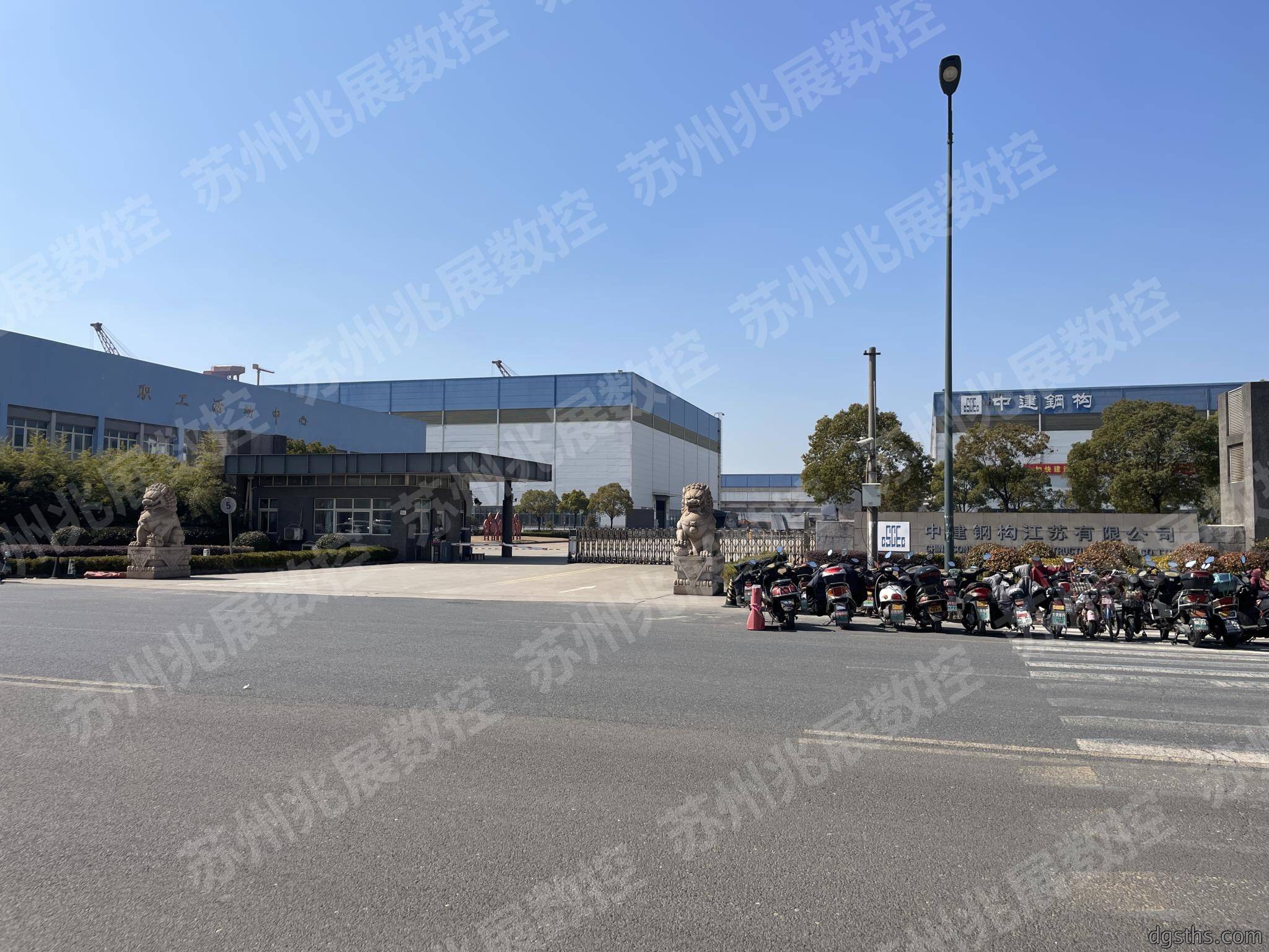 与苏州兆展数控公司展开合作
