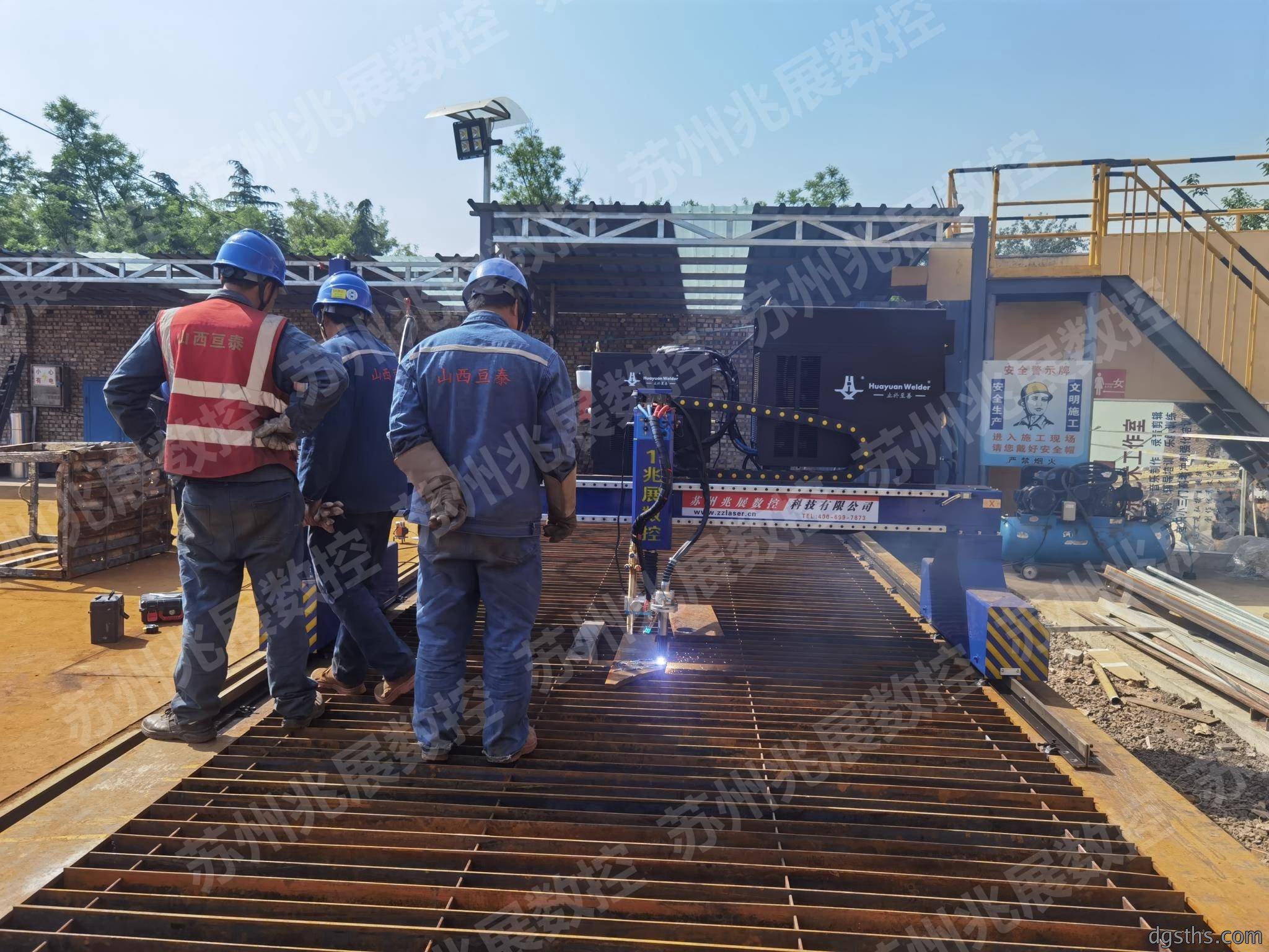 山西运城铝厂工程公司客户现场案例