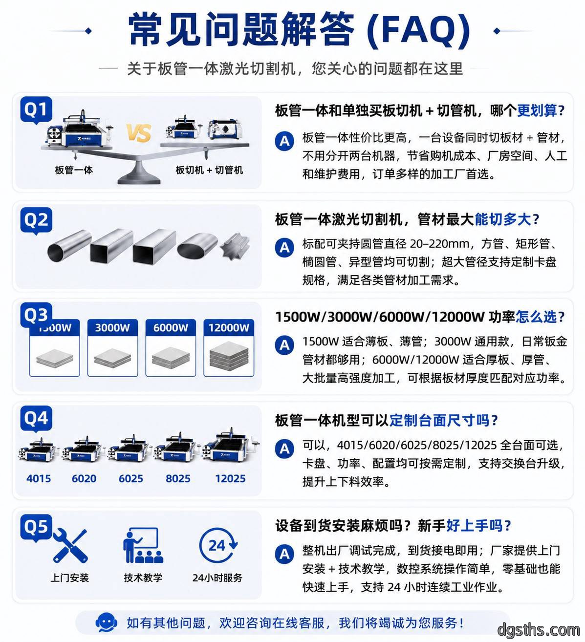 板管一体激光切割机_板材管材两用光纤激光切割设备厂家 - 苏州兆展数控