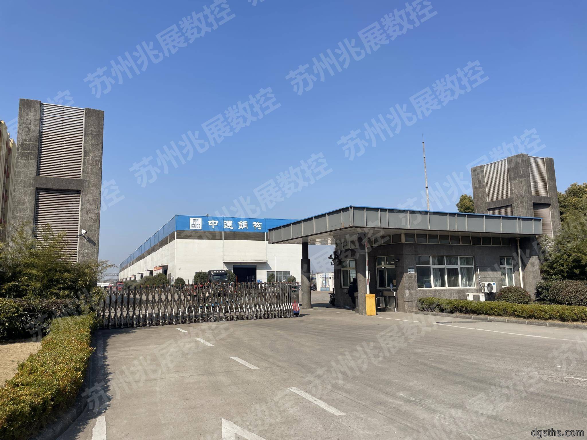 与苏州兆展数控公司展开合作